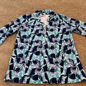 Lilly pulitzer popover- size L
